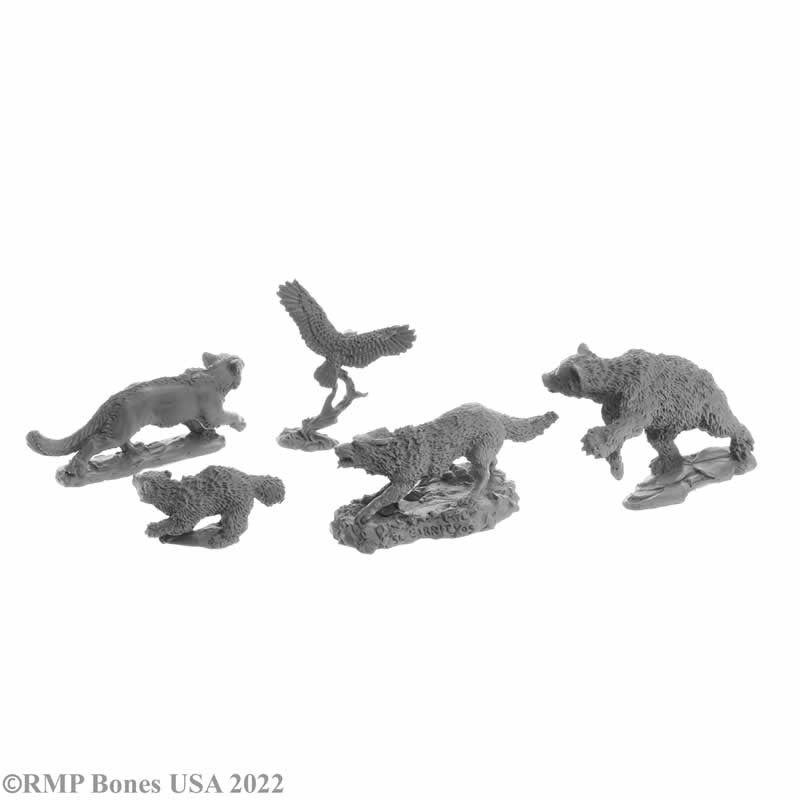 RPR07040 Animal Companions Miniature 25mm Heroic Scale Figure Dungeon Dwellers 3rd Image