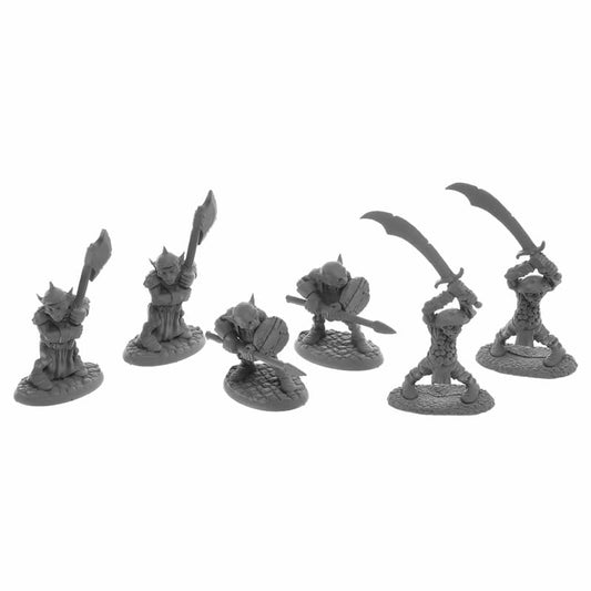 RPR07044 Goblin Warriors Miniature 25mm Heroic Scale Figure Dungeon Dwellers Main Image