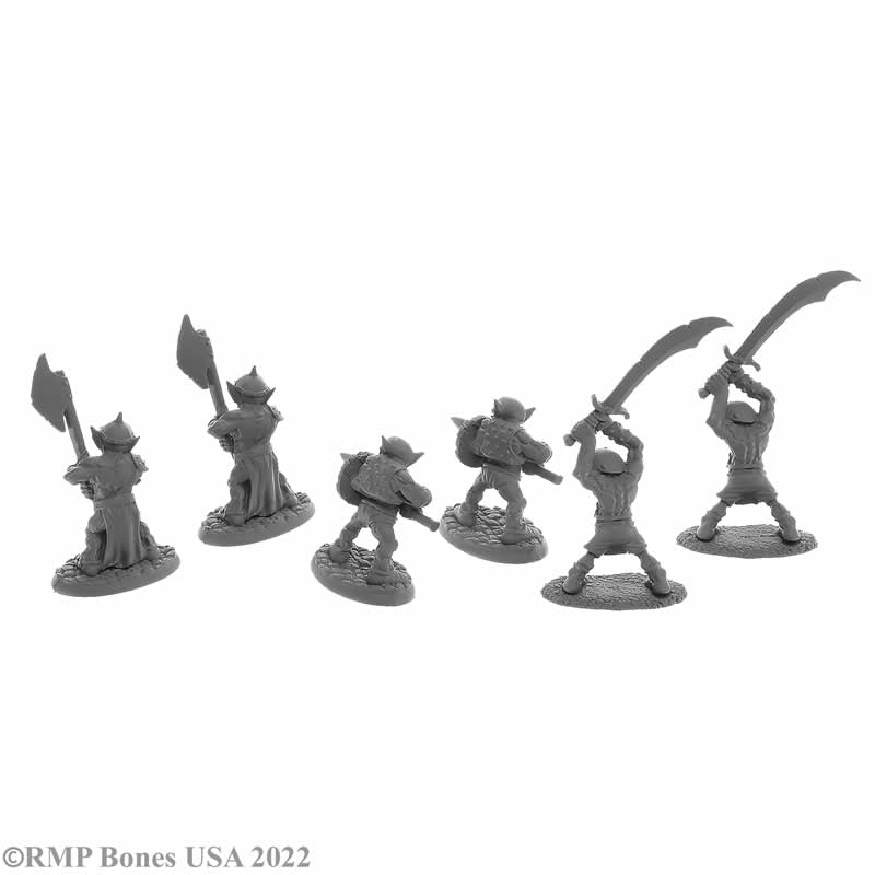 RPR07044 Goblin Warriors Miniature 25mm Heroic Scale Figure Dungeon Dwellers 3rd Image