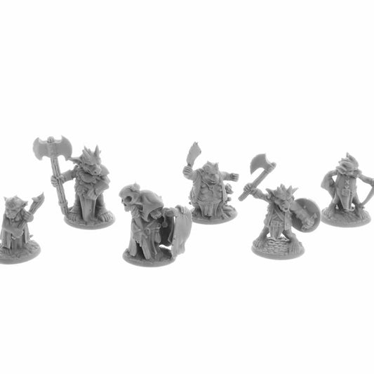 RPR07053 Ratpelt Kobold Leaders Miniature 25mm Heroic Scale Figure Dungeon Dwellers Main Image
