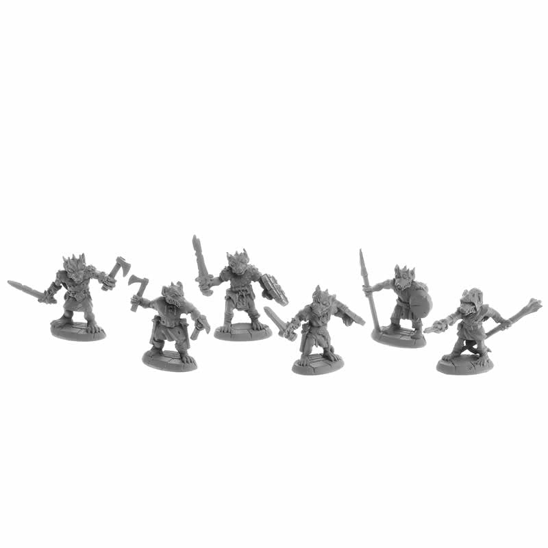 RPR07056 Nightclaw Kobolds Miniature 25mm Heroic Scale Figure Dungeon Dwellers Main Image