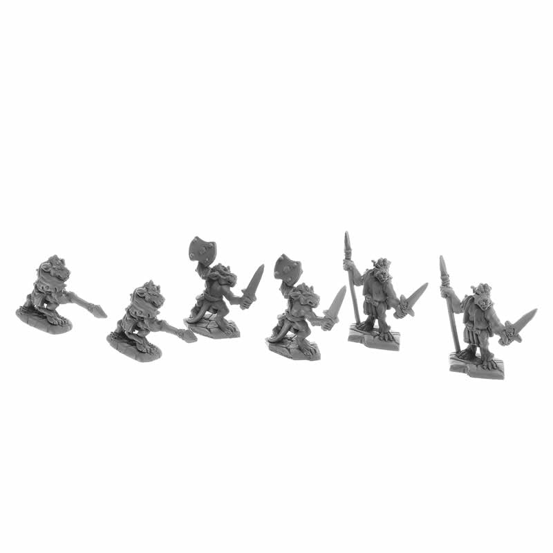 RPR07057 Bloodscale Kobolds Miniature 25mm Heroic Scale Figure Dungeon Dwellers Main Image