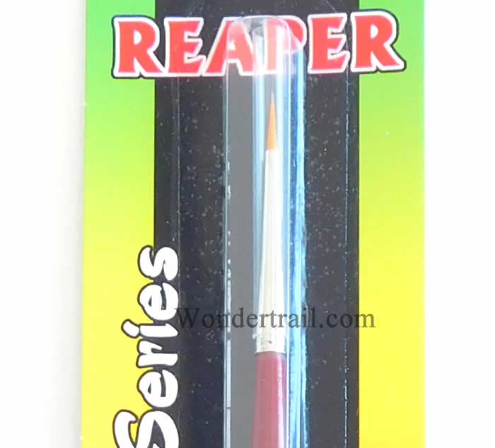 RPR08505 No. 0 Paint Brush Pro Brush Golden Taklon Series Reaper Miniatures 2nd Image
