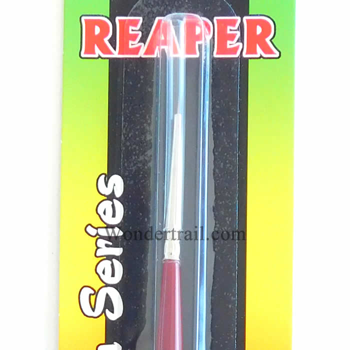 RPR08509 No. 20/0 Paint Brush Pro Brush Golden Taklon Series Reaper Miniatures 2nd Image