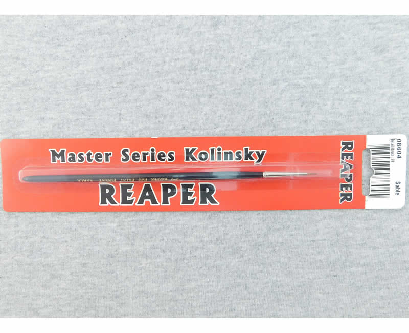 RPR08604 No 5/0 Round Paint Brush Kolinsky Sable Master Series Main Image