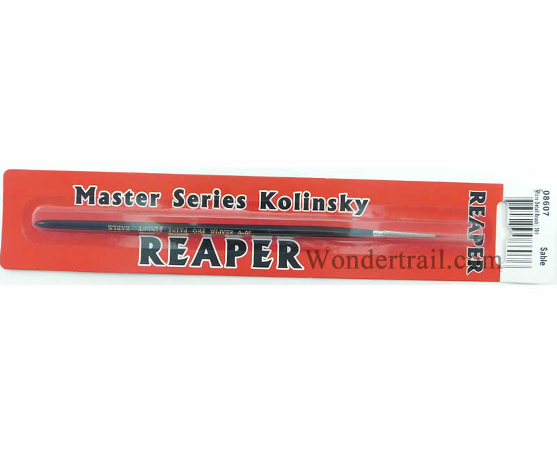 RPR08607 No 30/0 Round Paint Brush Kolinsky Sable Master Series Main Image