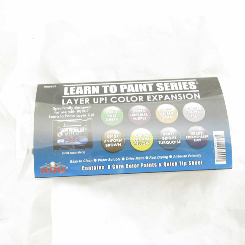 RPR08909 Layer Up Color Expansion Miniatures Learn to Paint Series Main Image
