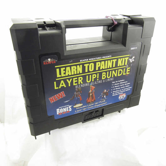 RPR08911 Layer Up! Bundle Miniatures Learn to Paint Series Reaper Miniatures Main Image