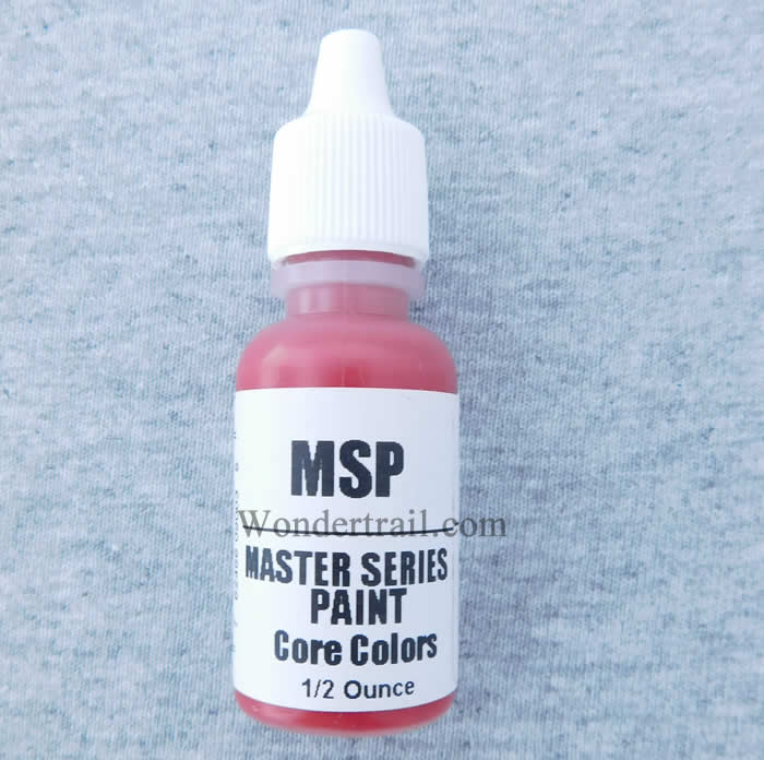 RPR09003 Blood Red Master Series Hobby Paint .5oz Dropper Bottle Main Image