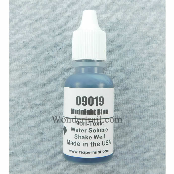 RPR09019 Midnight Blue Master Series Hobby Paint .5oz Dropper Bottle Main Image