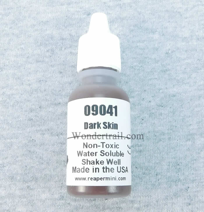 RPR09041 Dark Skin Reaper Master Series Hobby Paint .5oz Dropper Bottle Main Image