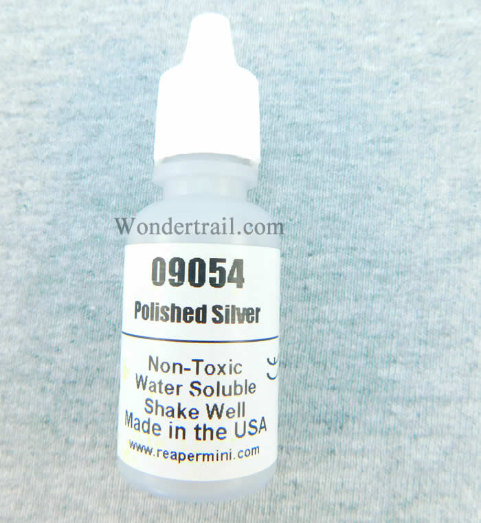 RPR09054 Polished Silver Reaper Master Series Hobby Paint .5oz Main Image