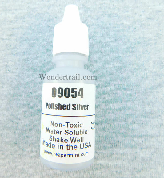 RPR09054 Polished Silver Reaper Master Series Hobby Paint .5oz Main Image