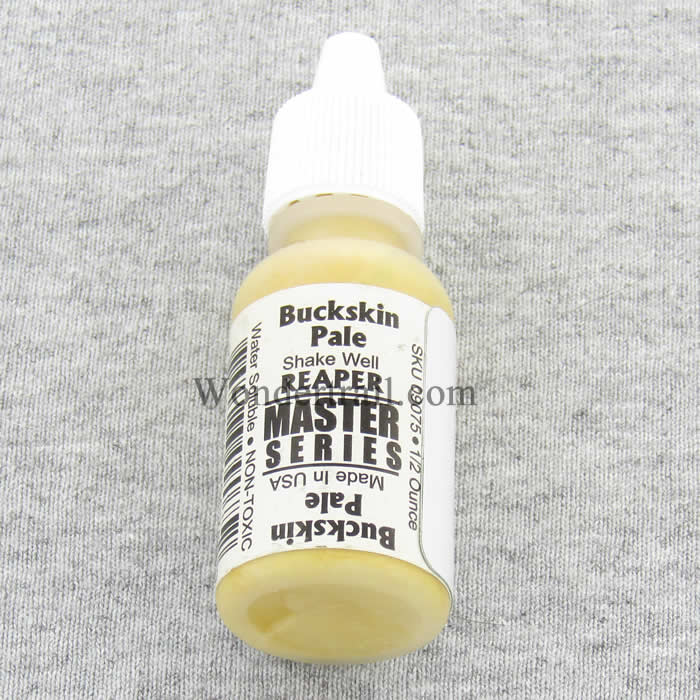 RPR09075 Buckskin Pale Reaper Master Series Hobby Paint .5oz Main Image