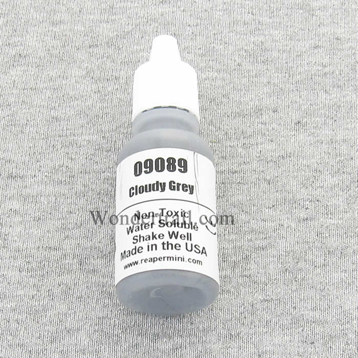 RPR09089 Cloudy Grey Reaper Master Series Hobby Paint .5oz Main Image