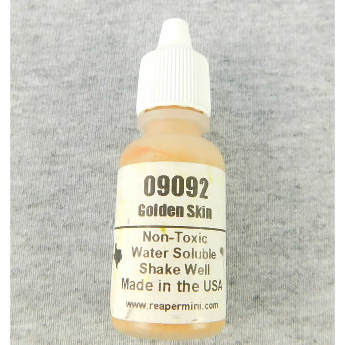 RPR09092 Golden Skin Reaper Master Series Hobby Paint .5oz Main Image