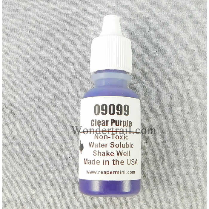 RPR09099 Clear Purple Reaper Master Series Hobby Paint .5oz Main Image