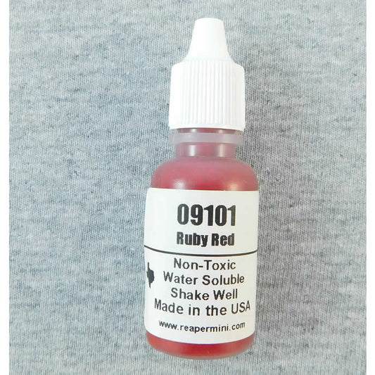 RPR09101 Ruby Red Acrylic Reaper Master Series Hobby Paint .5oz Main Image