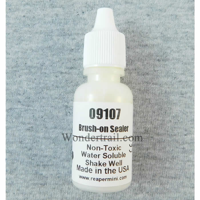 RPR09107 Brush on Sealer Acrylic Reaper Master Series Hobby Paint .5oz Main Image