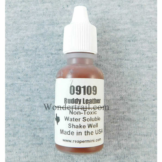 RPR09109 Ruddy Leather Acrylic Reaper Master Series Hobby Paint .5oz Main Image