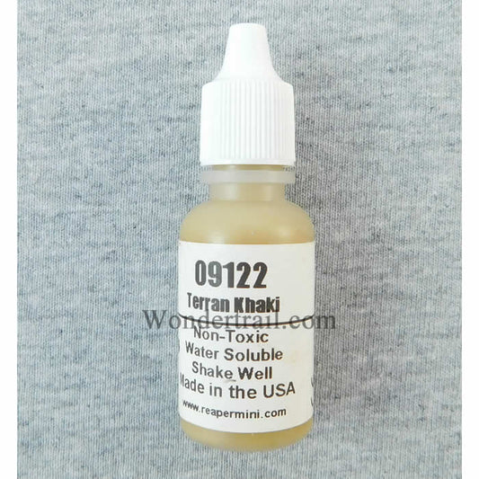 RPR09122 Terran Khaki Acrylic Reaper Master Series Hobby Paint .5oz Main Image