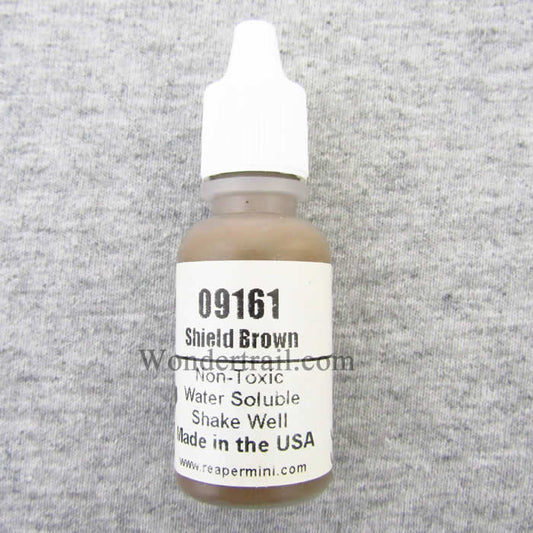 RPR09161 Shield Brown Acrylic Reaper Master Series Hobby Paint .5oz Main Image