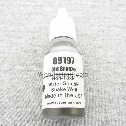 RPR09197 Old Bronze Acrylic Reaper Master Series Hobby Paint .5oz Main Image