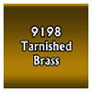 RPR09198 Tarnished Brass Acrylic Reaper Master Series Hobby Paint .5oz 2nd Image
