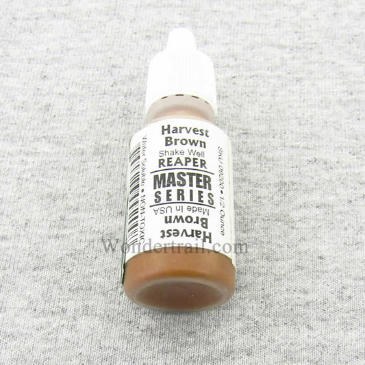 RPR09200 Harvest Brown Acrylic Reaper Master Series Hobby Paint .5oz Main Image