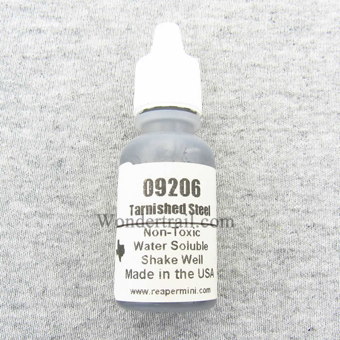 RPR09206 Tarnished Steel Acrylic Reaper Master Series Hobby Paint .5oz Main Image