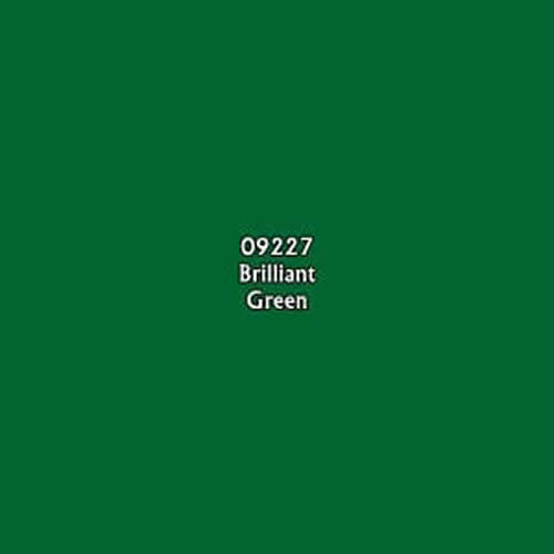 RPR09227 Brilliant Green Acrylic Reaper Master Series Hobby Paint .5oz 2nd Image