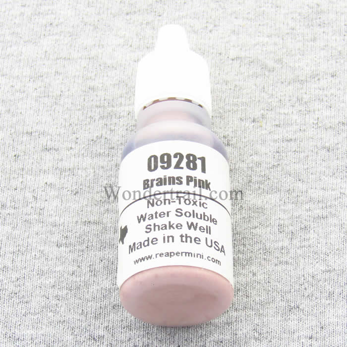 RPR09281 Braaaains Pink Acrylic Reaper Master Series Hobby Paint .5oz Main Image