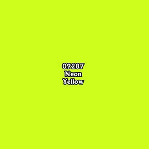 RPR09287 Neon Yellow Acrylic Reaper Master Series Hobby Paint .5oz 2nd Image