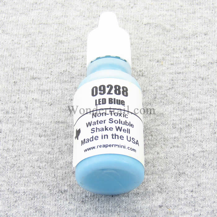 RPR09288 LED Blue Reaper Acrylic Master Series Hobby Paint .5oz Main Image