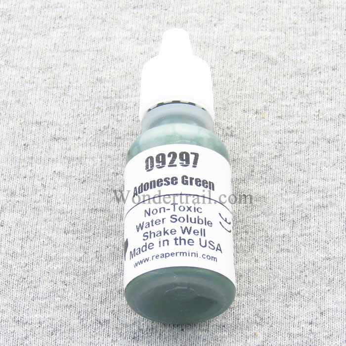 RPR09297 Adonese Green Acrylic Reaper Master Series Hobby Paint .5oz Main Image