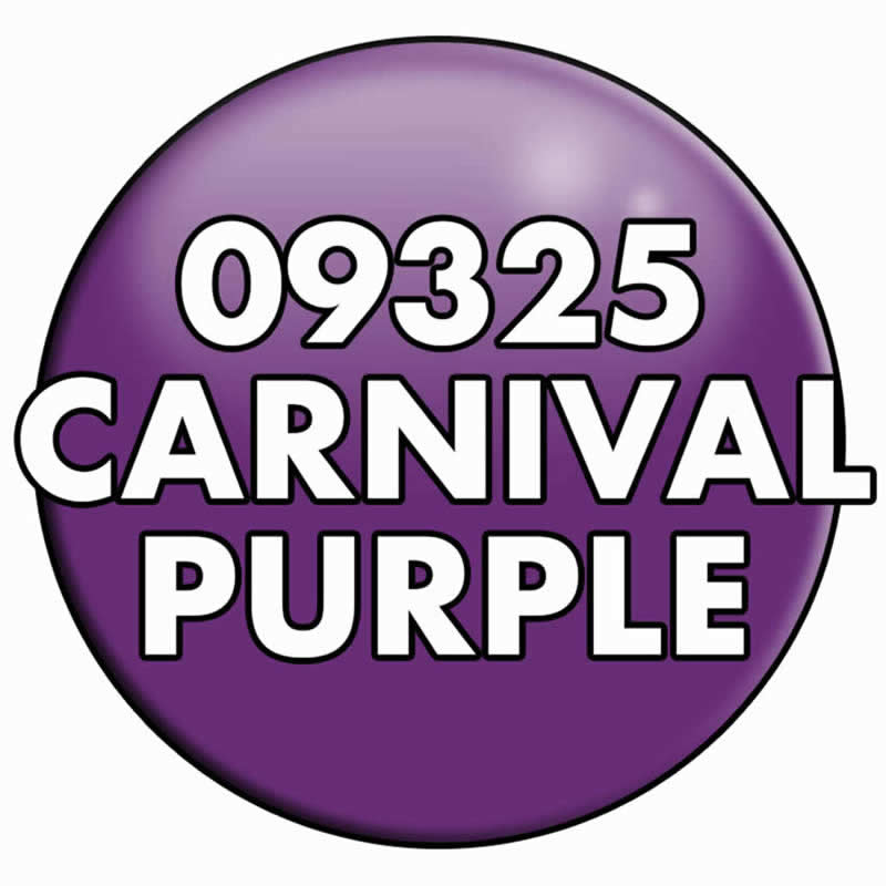 RPR09325 Carnival Purple Acrylic Reaper Master Series Hobby Paint .5oz Dropper Bottle 2nd Image
