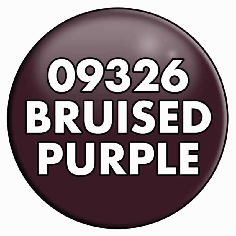 RPR09326 Bruised Purple Acrylic Reaper Master Series Hobby Paint .5oz Dropper Bottle 2nd Image