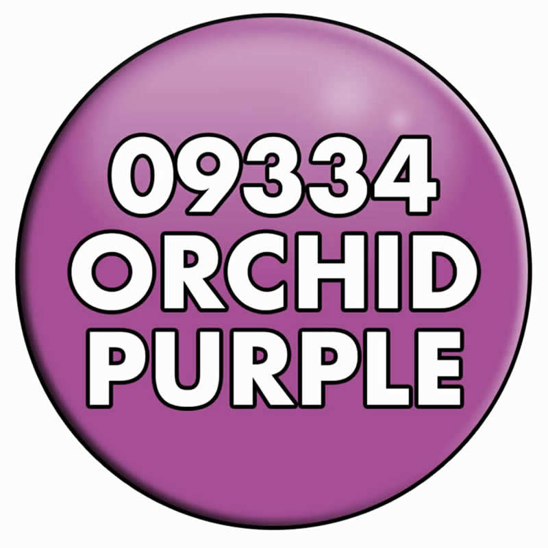 RPR09334 Orchid Purple Acrylic Reaper Master Series Hobby Paint .5oz Dropper Bottle 2nd Image