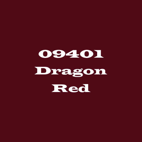 RPR09401 Dragon Red Acrylic Reaper Master Series Hobby Paint .5oz 2nd Image