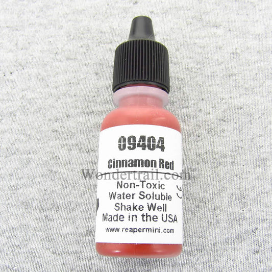 RPR09404 Cinnamon Red Acrylic Reaper Master Series Hobby Paint .5oz Main Image