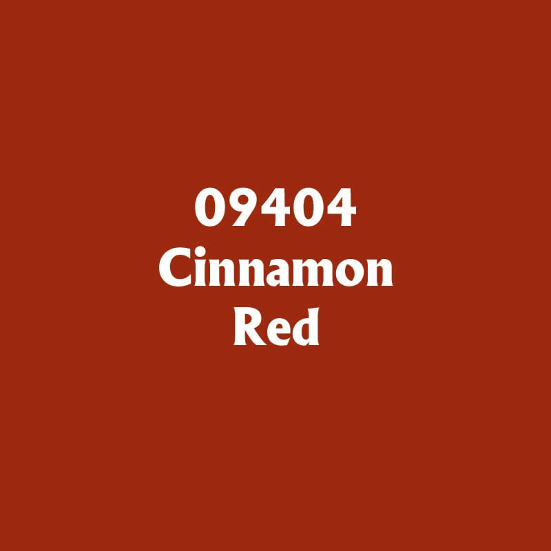 RPR09404 Cinnamon Red Acrylic Reaper Master Series Hobby Paint .5oz 2nd Image