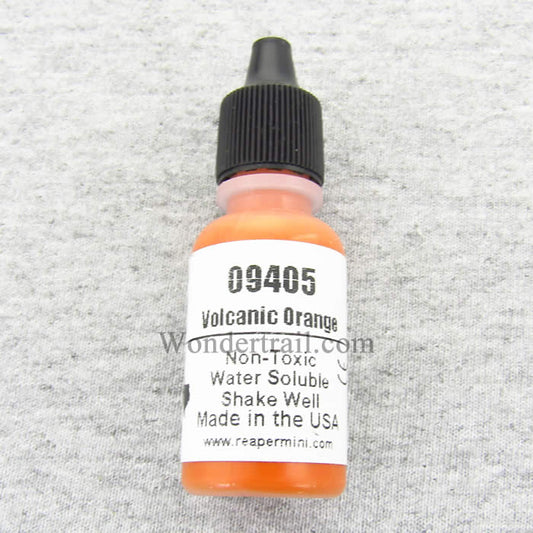 RPR09405 Volcanic Orange Acrylic Reaper Master Series Hobby Paint .5oz Main Image