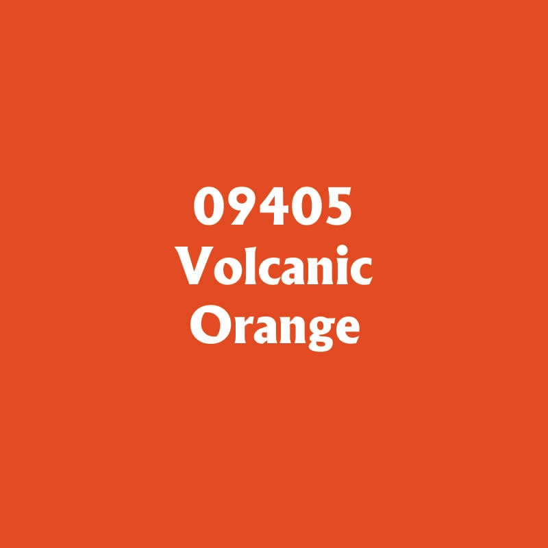 RPR09405 Volcanic Orange Acrylic Reaper Master Series Hobby Paint .5oz 2nd Image