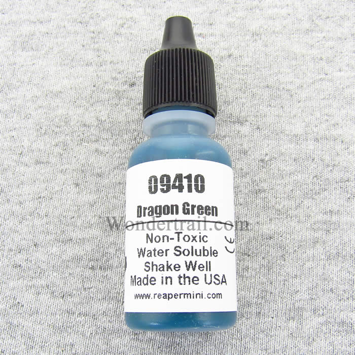 RPR09410 Dragon Green Acrylic Reaper Master Series Hobby Paint .5oz Main Image