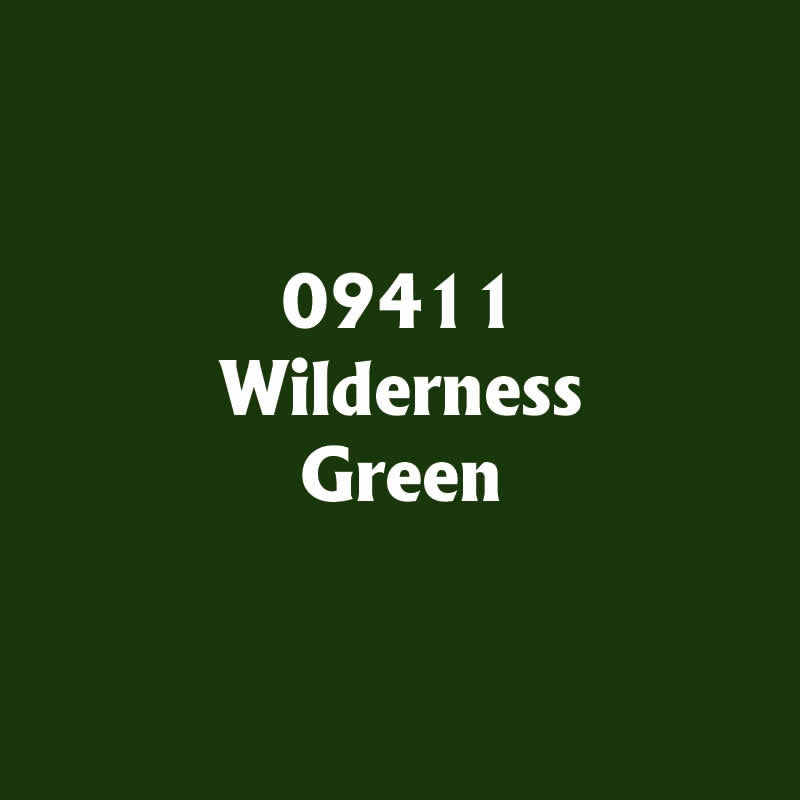 RPR09411 Wilderness Green Acrylic Master Series Hobby Paint .5oz 2nd Image