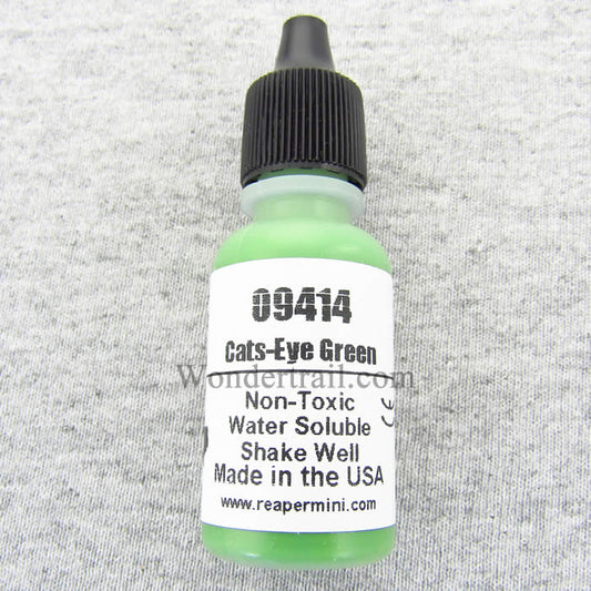 RPR09414 Cats Eye Green Acrylic Reaper Master Series Hobby Paint .5oz Main Image