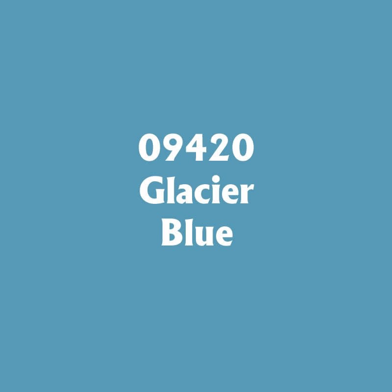 RPR09420 Glacier Blue Acrylic Reaper Master Series Hobby Paint .5oz 2nd Image