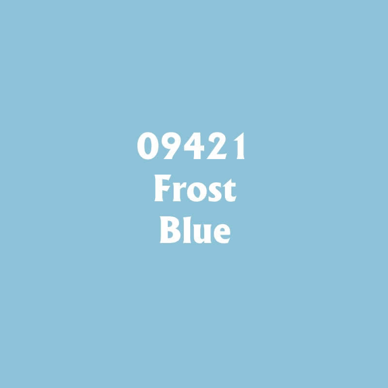 RPR09421PT Frost Blue Acrylic Reaper Master Series Hobby Paint .5oz 2nd Image