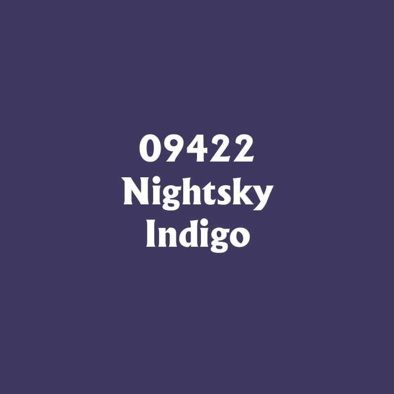 RPR09422PT Nightsky Indigo Acrylic Master Series Hobby Paint .5oz 2nd Image