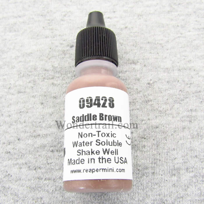 RPR09428PT Saddle Brown Acrylic Reaper Master Series Hobby Paint .5oz Main Image